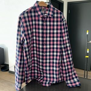 Express fitted dress shirt